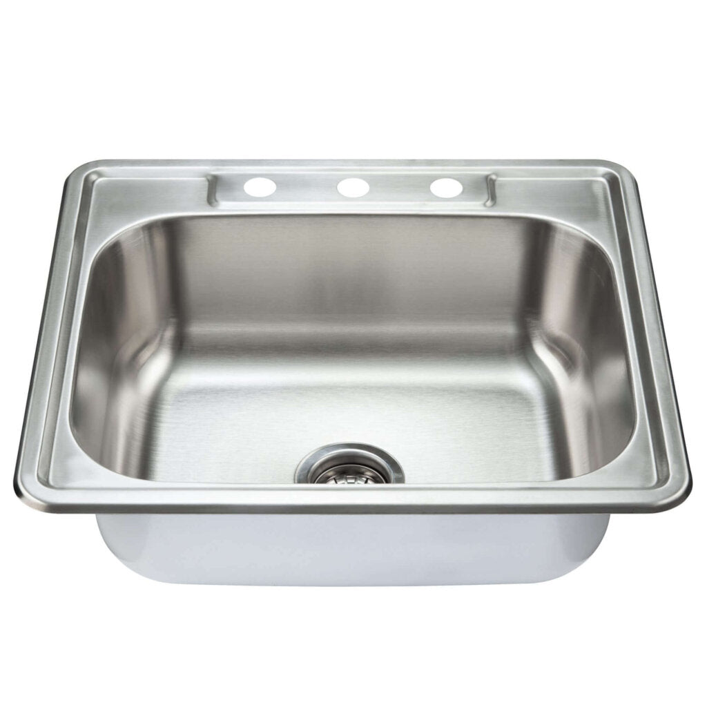 Fine Fixtures Top Mount Single Kitchen Sink