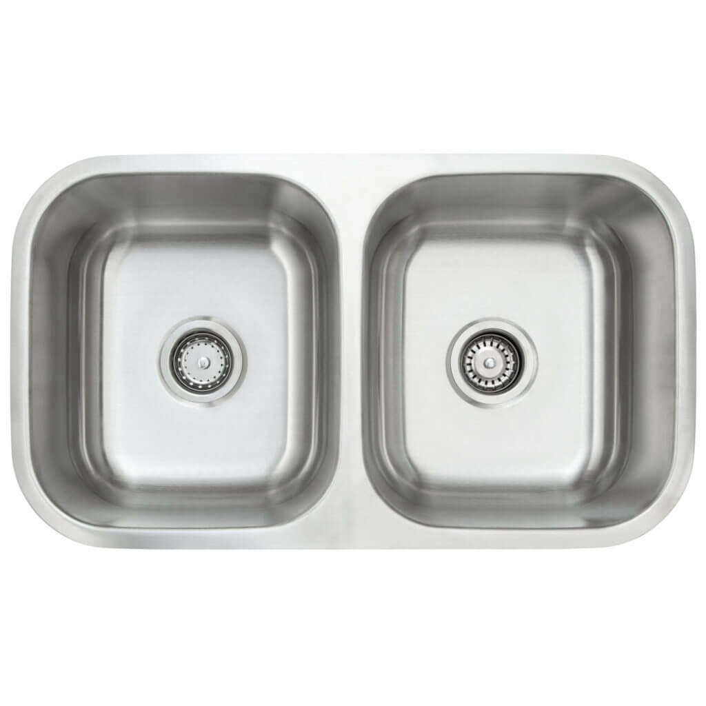 Fine Fixtures Undermount Double Kitchen Sink