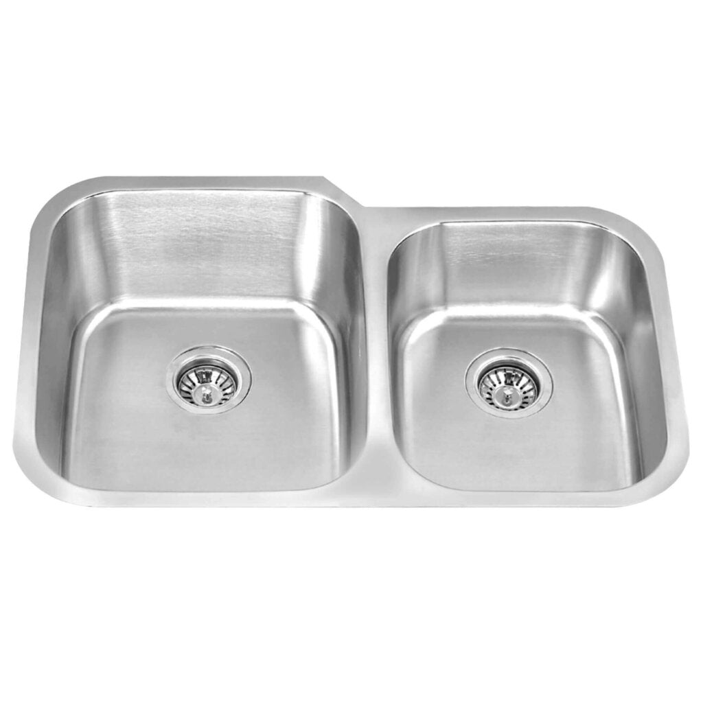 Fine Fixtures Undermount Double Kitchen Sink