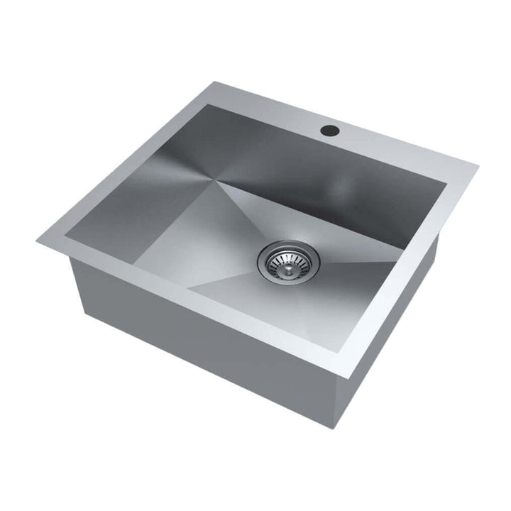 Fine Fixtures Top Mount Single Kitchen Sink