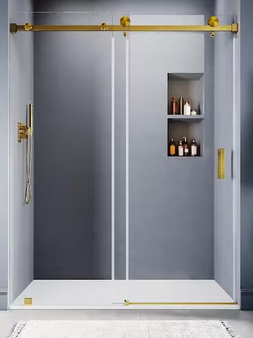 Unikoo Frameless Single Slide Shower Door UKS05