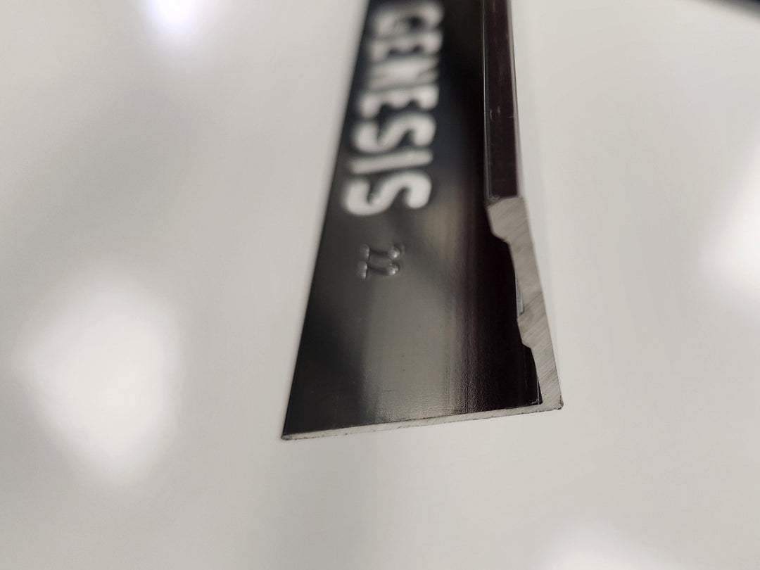 Aluminum Tile Trim for Pavers 22.5mm x 98" Bright Silver ESA225.91