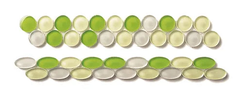 Glass Tile  Oval Round  Series