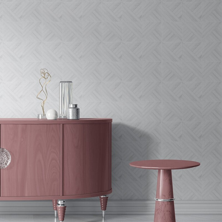 Snow White Multi Finish Ponte Marble Mosaic (MYS)