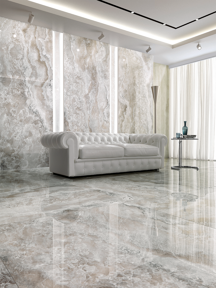 Tagina Onyx Diamond Series Polished Porcelain Tile