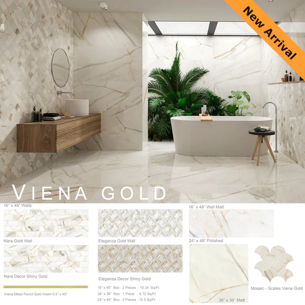 Ecotile  Viena Gold  Series