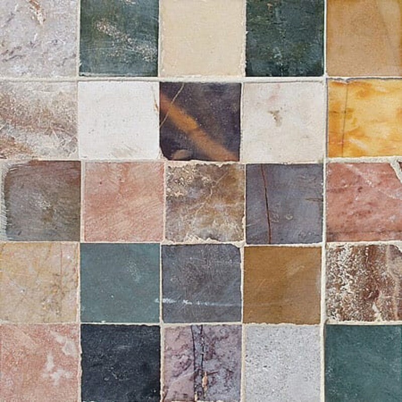 San Tropez Honed Medley Limestone Mosaic (MYS)