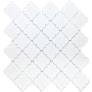 Imagery Glass Water Lantern Frosted White