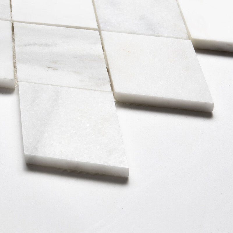 Afyon White, Avenza Light, Dolomite, Gla Multi Finish Almas Marble Mosaic (MYS)
