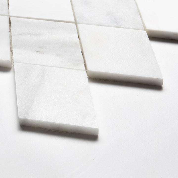 Afyon White, Avenza Light, Dolomite, Gla Multi Finish Almas Marble Mosaic (MYS)