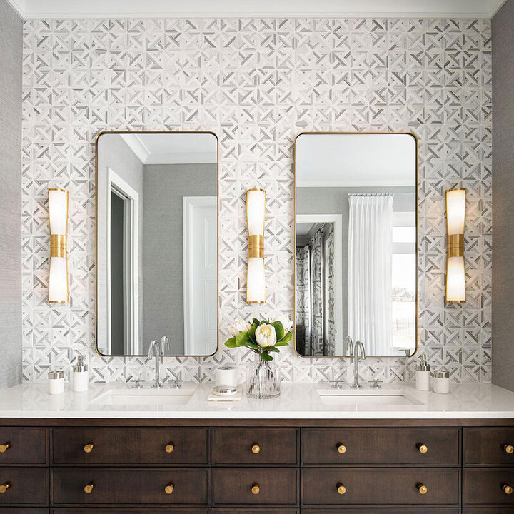 Avenza Light, Snow White Multi Finish Marmara Marble Mosaic (MYS)
