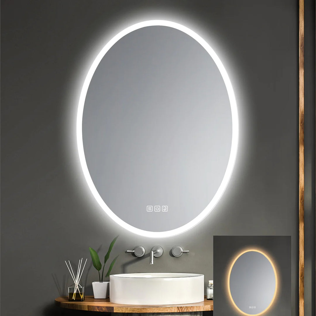 iStyle Harmony Oval Acrylic Mirror LED-0021