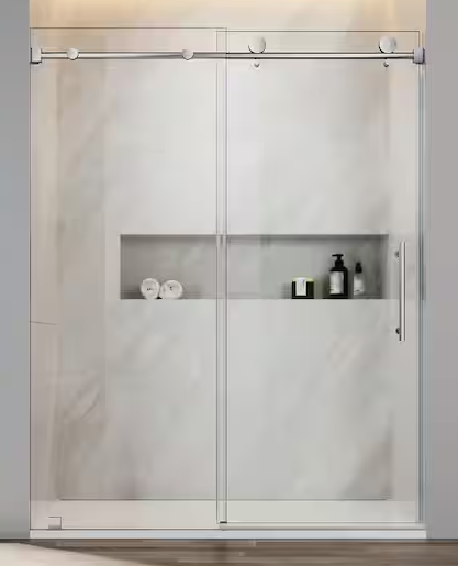 Unikoo Frameless Single Slide Shower Door UKS03