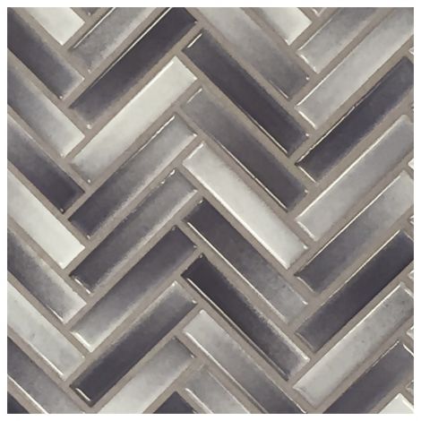 Nemo Tile  Glazed Herringbone Mosaic  Series