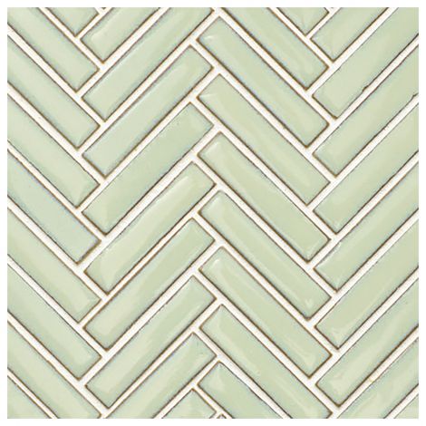 Nemo Tile  Glazed Herringbone Mosaic  Series