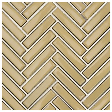 Nemo Tile  Glazed Herringbone Mosaic  Series