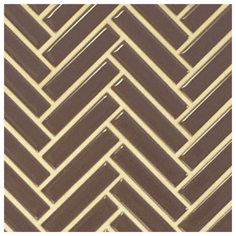 Nemo Tile  Glazed Herringbone Mosaic  Series