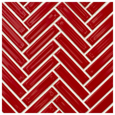 Nemo Tile  Glazed Herringbone Mosaic  Series