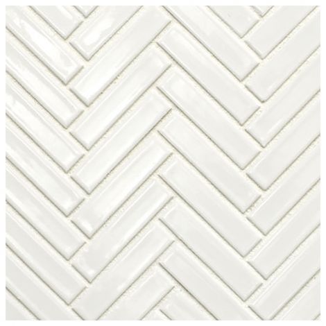 Nemo Tile  Glazed Herringbone Mosaic  Series