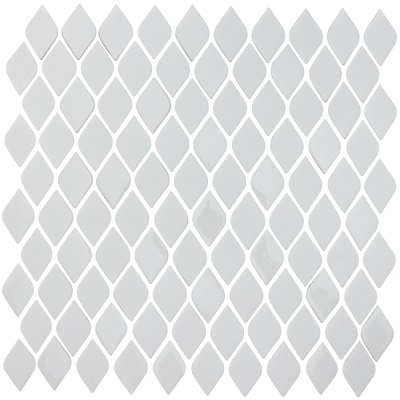 ProMosaics Glass – Pressed Raindrop + Hexwheel Mosaics