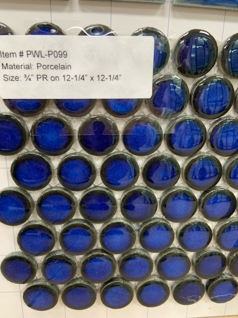 Penny Round Series: Blue