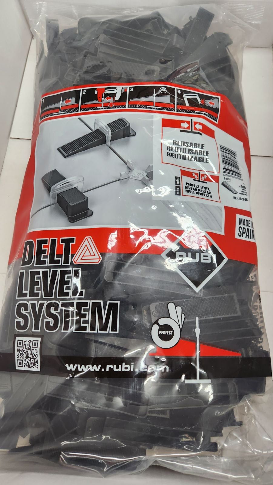 Rubi Delta Leveling Wedges 400 Pieces