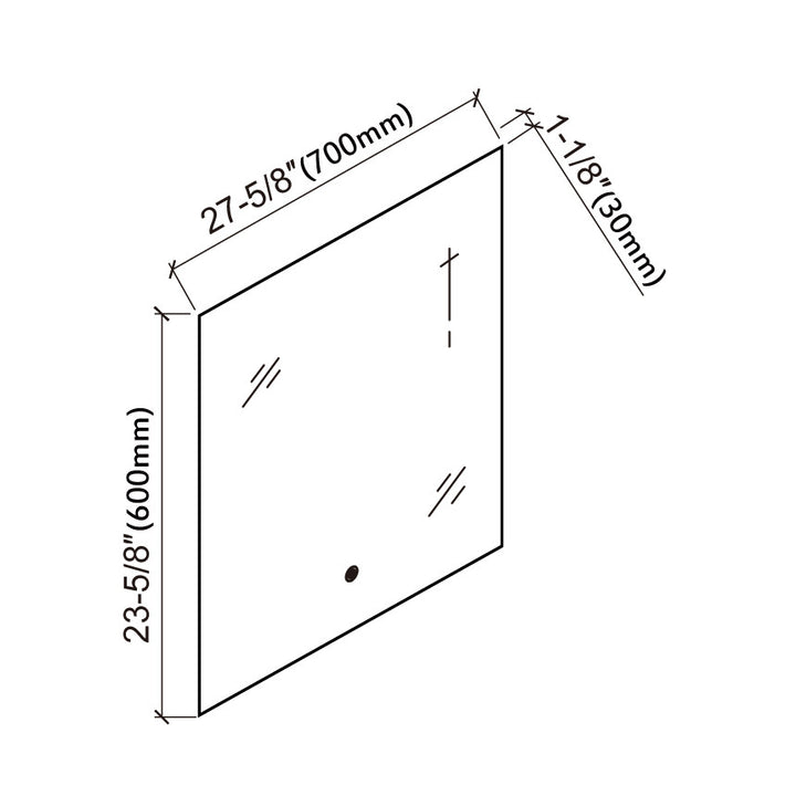 Dowell LED Mirror 000 2724 ML