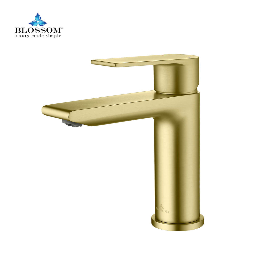 Single Handle Lavatory Faucet – F01 102 06 Brushed Gold