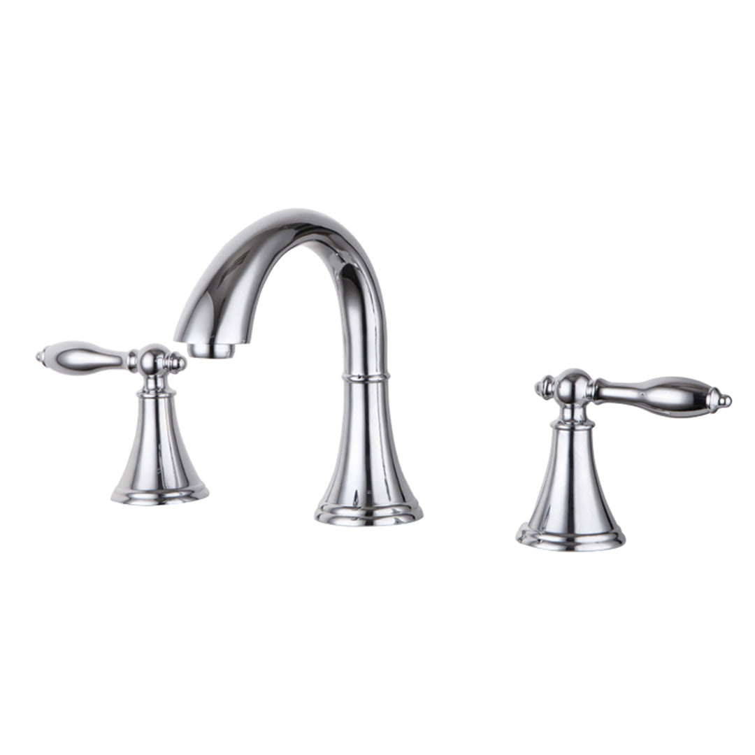 Wide Spread Lavatory Faucet – F01 115 01 Chrome