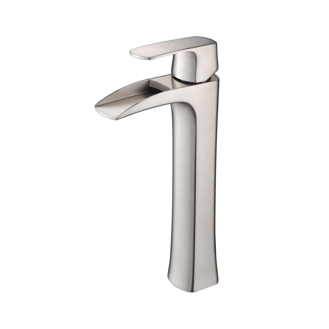 Single Handle Lavatory Faucet – F01 305 02 Brushed Nickel