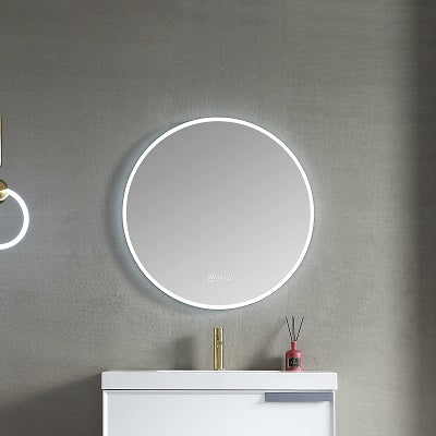 Orion 32 Inch Round LED Mirror