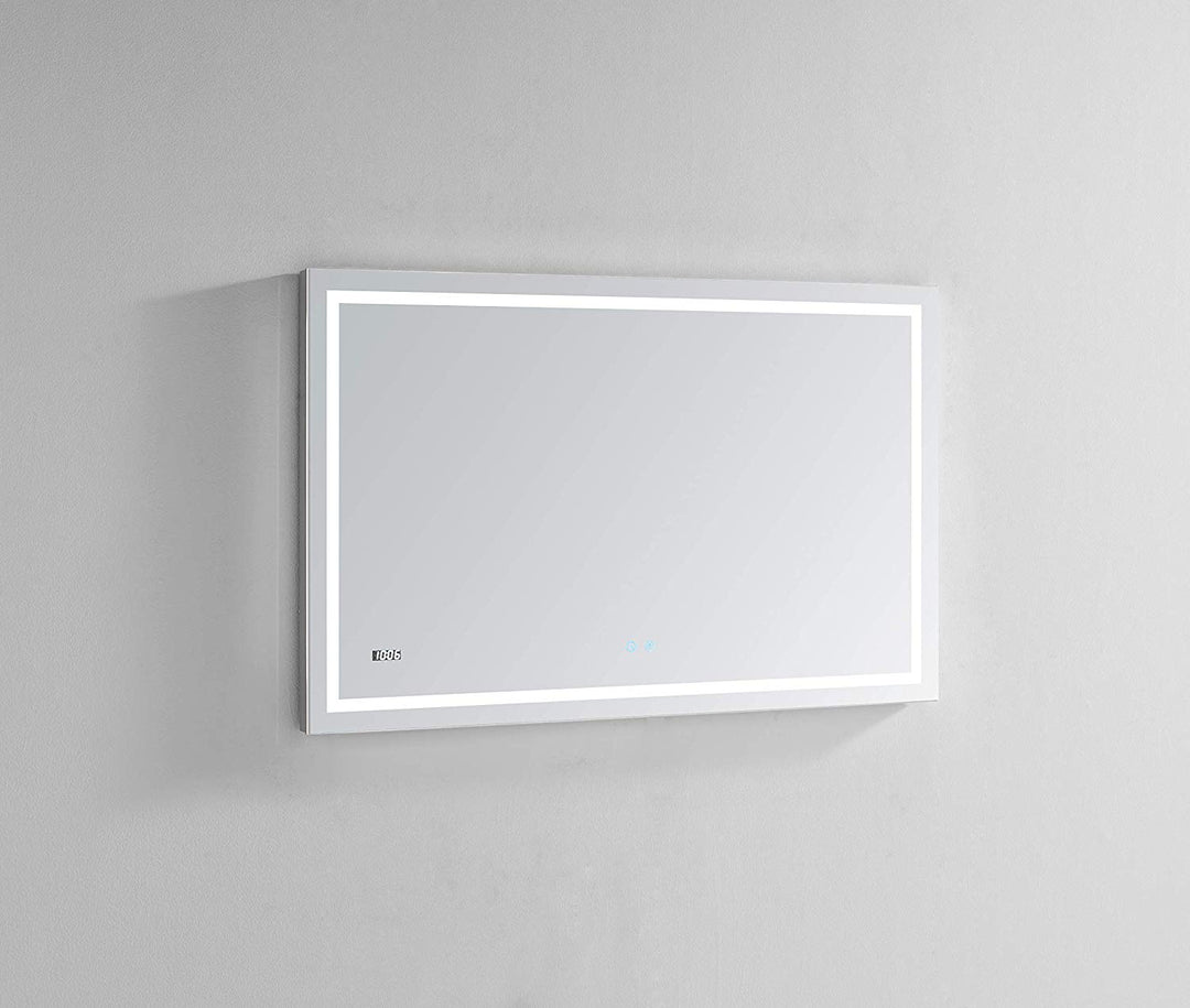 Aquadom LED Mirror Touch control with Dimmer Defogger Clock DAYTONA4830