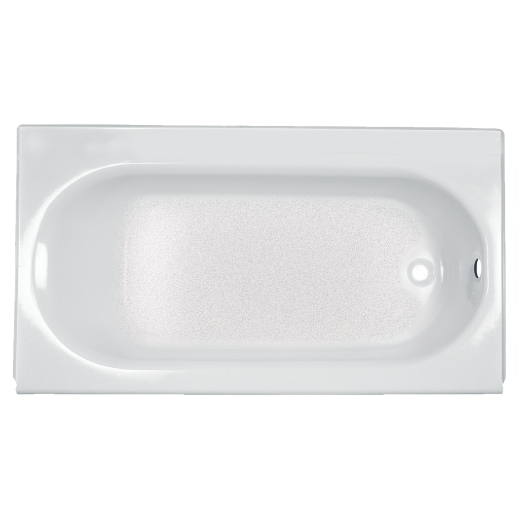 American Standard Princeton 60" x 30" Americast Apron-Front Bathtub with Right Hand Drain and Built-In Overflow 2391.202ICH.020