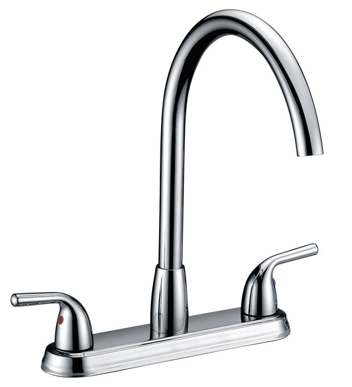 Dowell Two Handle Kitchen Faucet 8002 003 01 Chrome