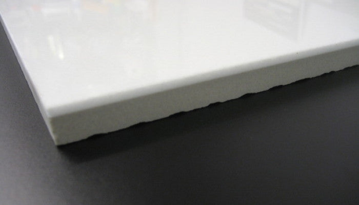 Micro Crystal Recrystallized Glass White Thassos/Milk Glass 12" x 24"