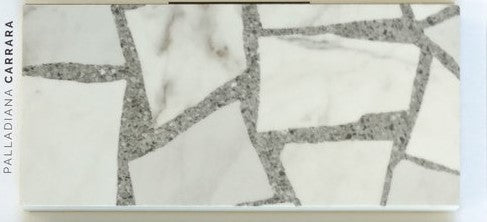 Atlas Marvel Gems Carrara Palladiana Polished 24" x 24" Porcelain Tile ATLAS MVCARH