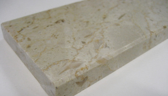 Marble Door Saddle/Threshold Perlato 2 Bevels (Multiple Sizes in Stock!)