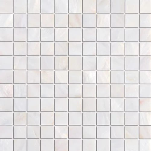 Elegant Mosaic GS103 White Pearl 7/8" x 7/8" on 11-7/8" x 11-7/8"
