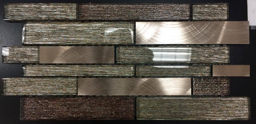 Merola Tile Galaxy Bronze Brick