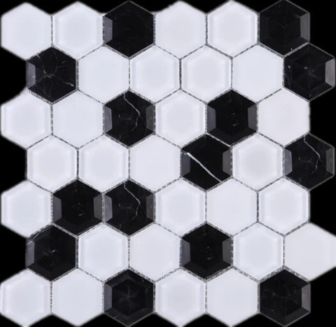 Multile H3D-03 Hexagon on 11.75" x 11.75"