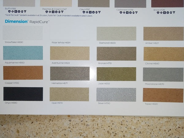Bostik Dimension Reflective Pre-mixed Urethane Grout 9lbs H680 Onyx