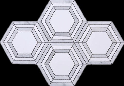 Multile INT-01 Hexagon on 10.75" x 12"