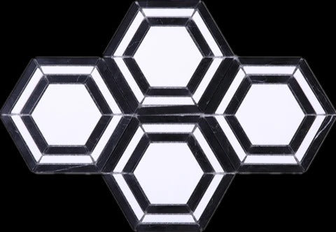 Multile INT-02 Hexagon on 10.75" x 12"