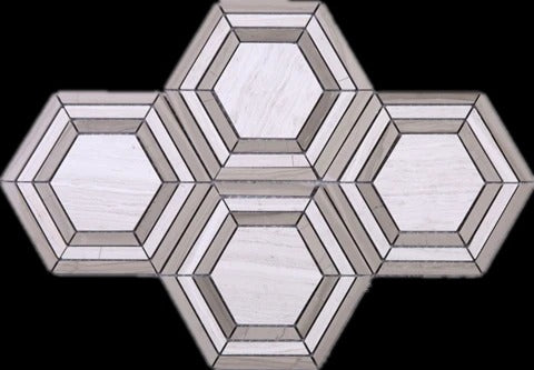 Multile INT-03 Hexagon on 10.75" x 12"