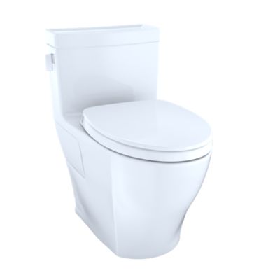 Toto Legato™ One-Piece Toilet, 1.28GPF, Elongated Bowl - WASHLET®+ Connection MS624124CEFG#01