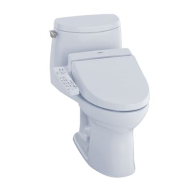 Toto UltraMax II 1G WASHLET®+ C100 One-Piece Toilet - 1.0 GPF MW6042034CUFG#01
