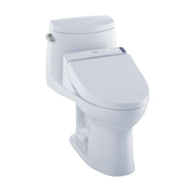 Toto UltraMax II WASHLET®+ C200 One-Piece Toilet - 1.28 GPF MW6042044CEFG#01