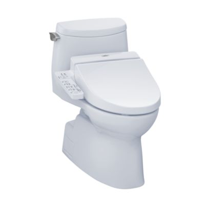 Toto Carlyle® II 1G WASHLET®+ C100 One-Piece Toilet - 1.0 GPF MW6142034CUFG#01