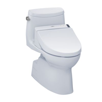 Toto Carlyle® II WASHLET®+ C200 One-Piece Toilet - 1.28 GPF MW6142044CEFG#01