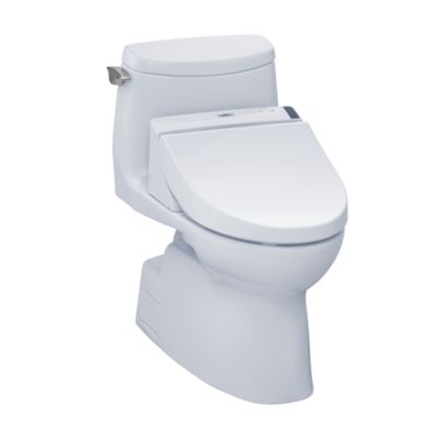 Toto Carlyle® II 1G WASHLET®+ C200 One-Piece Toilet - 1.0 GPF MW6142044CUFG#01